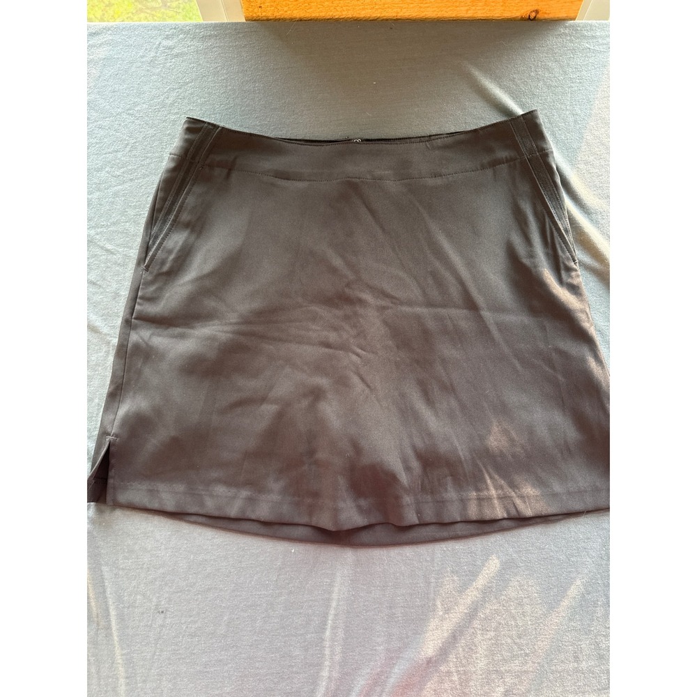 Lady Hagen Womens Golf Skort Black Active Skirt Size 8 NWT